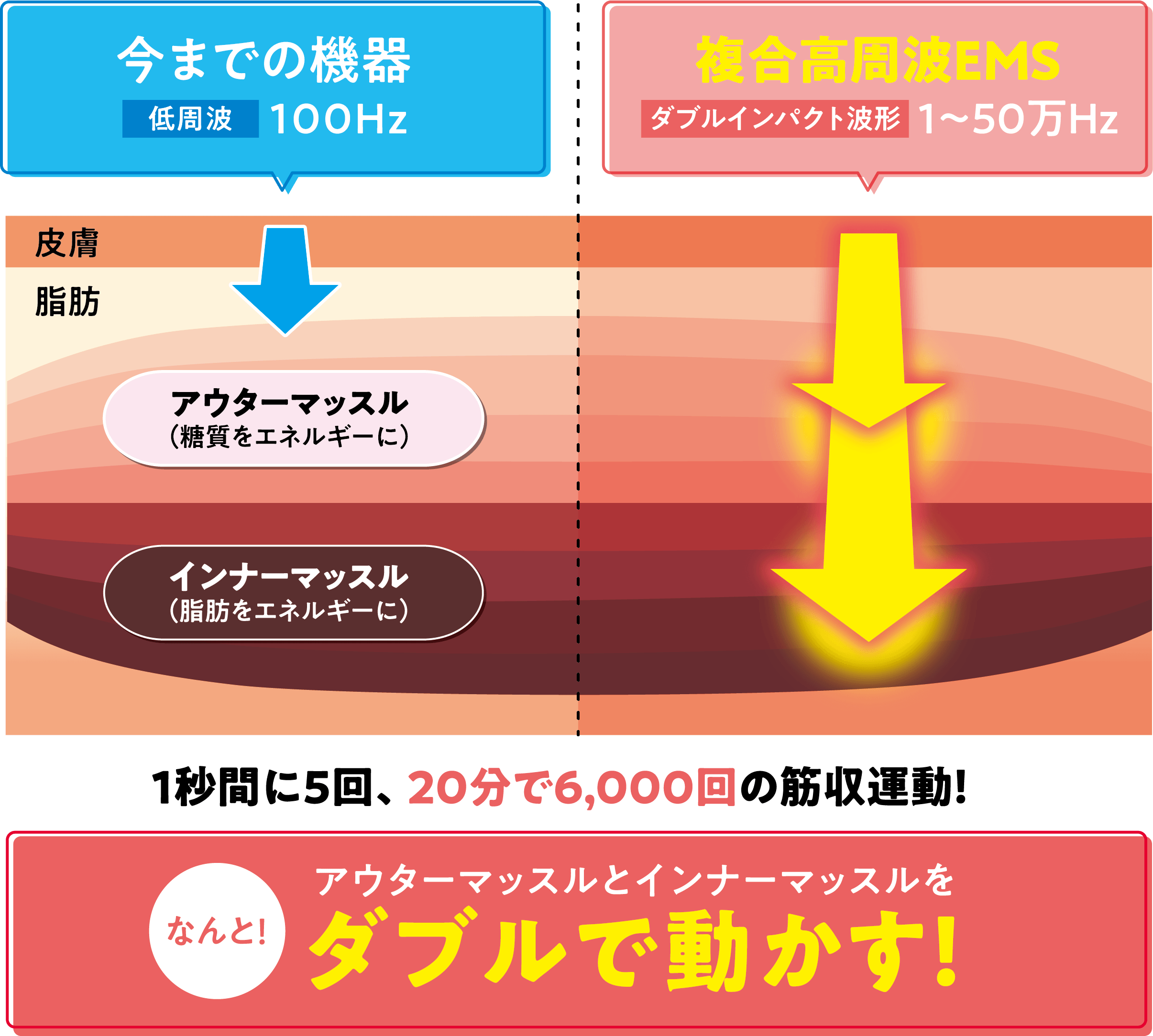 体感トレーニングマシーンの図解